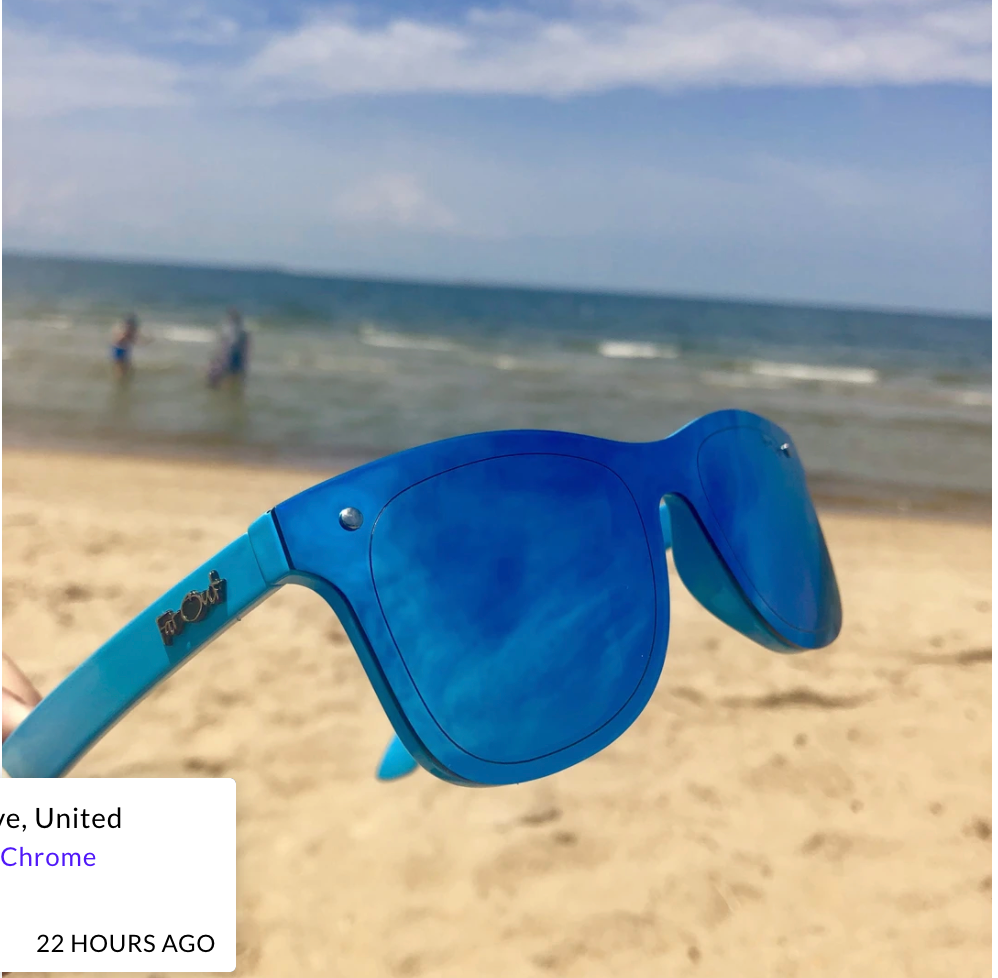 FarOut Sunglasses - Aqua Polarized Headliners