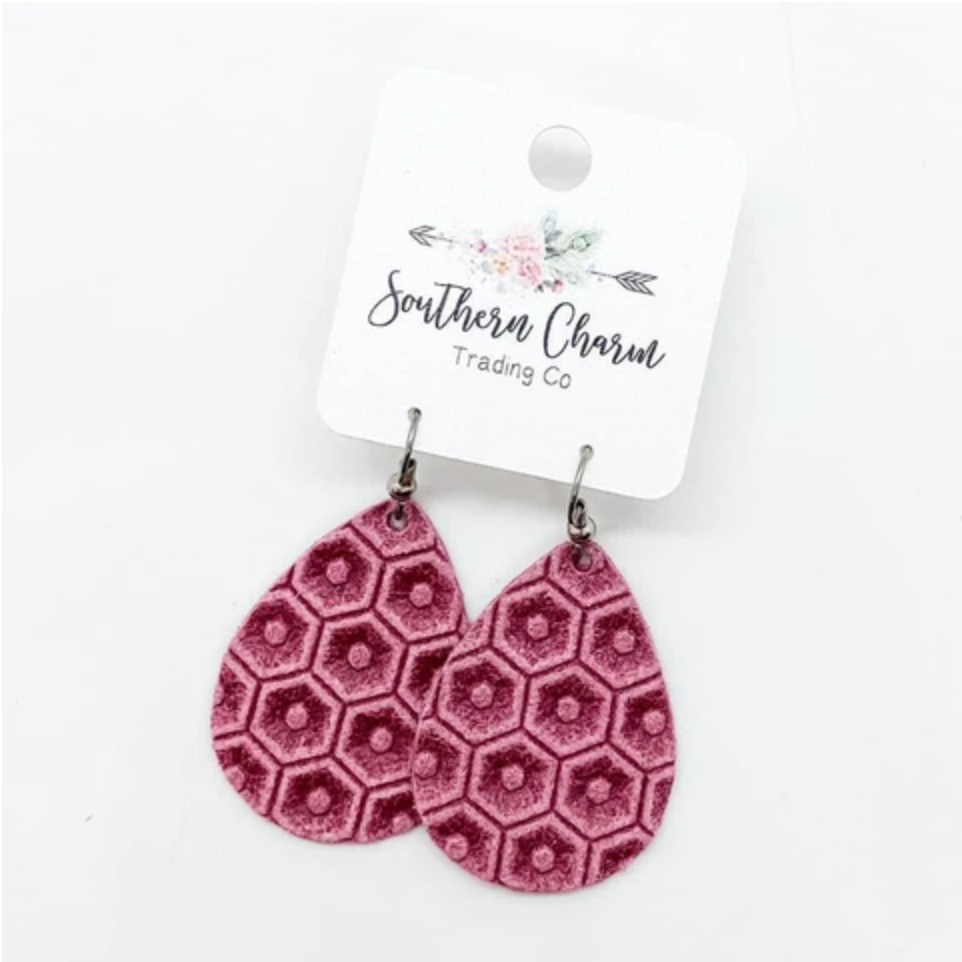 Vintage Pink Honeycomb - Purple Floral Mini Collection