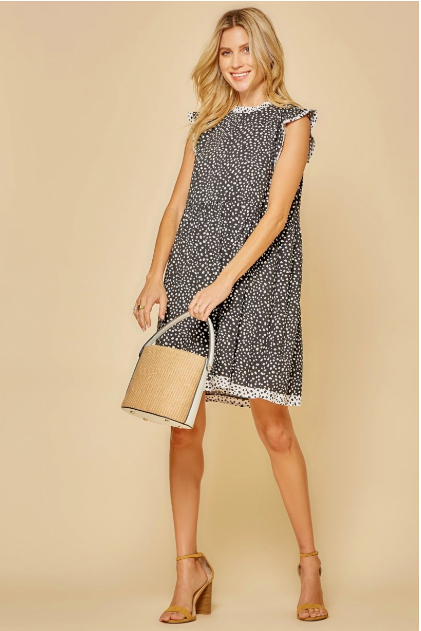 Dance With Me Polka Dot Dress