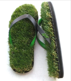 Grass Flip Flops - Black