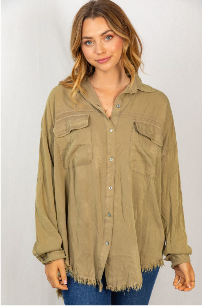 Blame It On Me Button Down