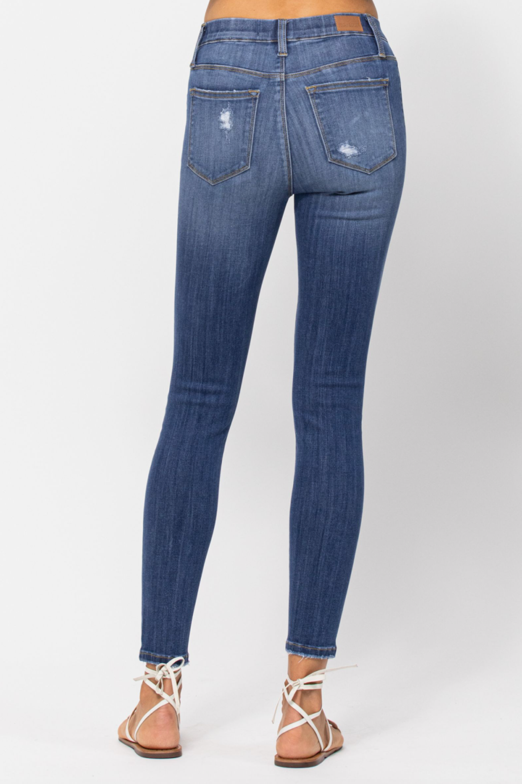 Judy Blue Destroyed Pull-On Jeggings