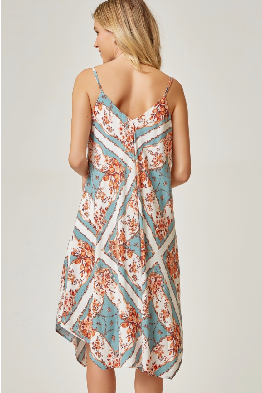 A Lovely Day Dress - Teal