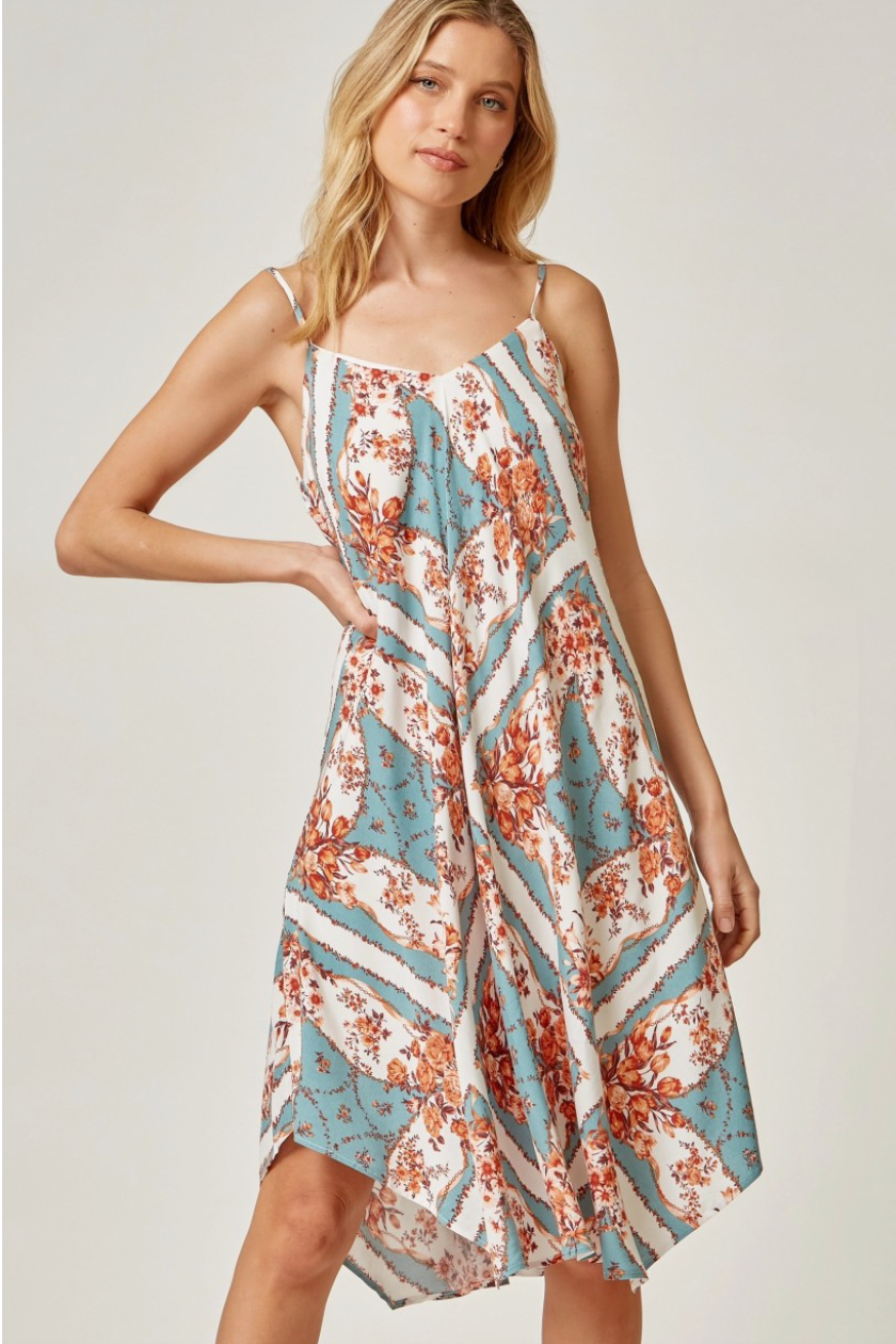 A Lovely Day Dress - Teal