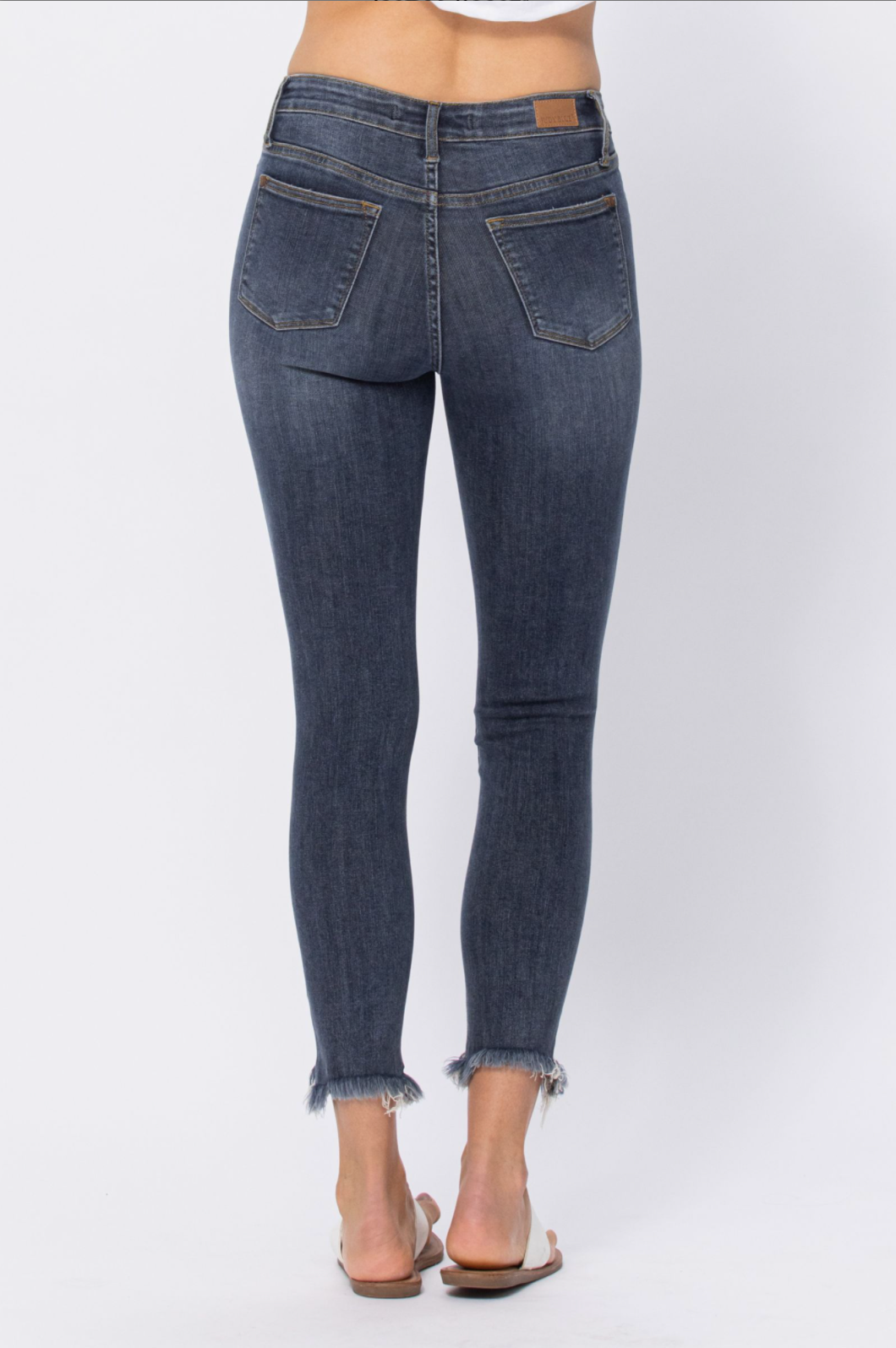 Judy Blue Shark Bite Skinny Jeans