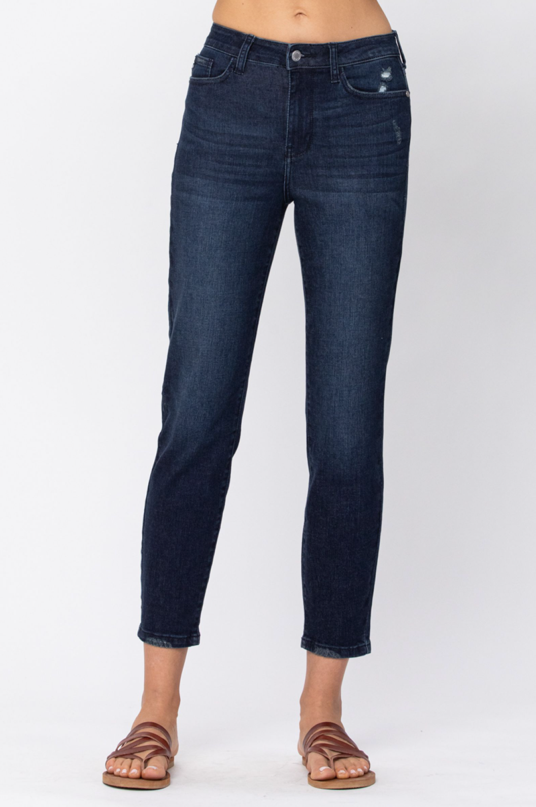 Judy Blue Cool Denim Boyfriend Jeans