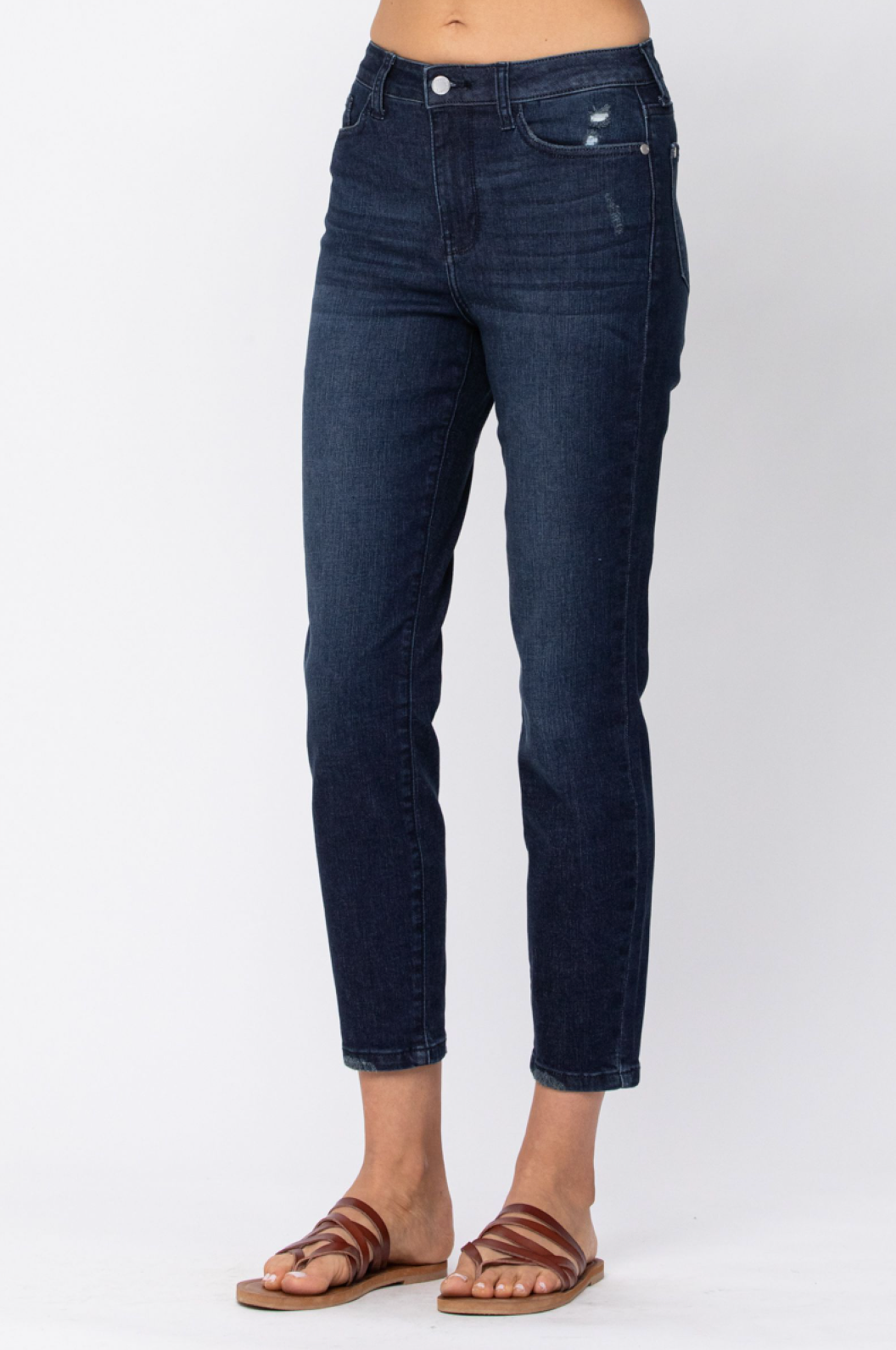 Judy Blue Cool Denim Boyfriend Jeans