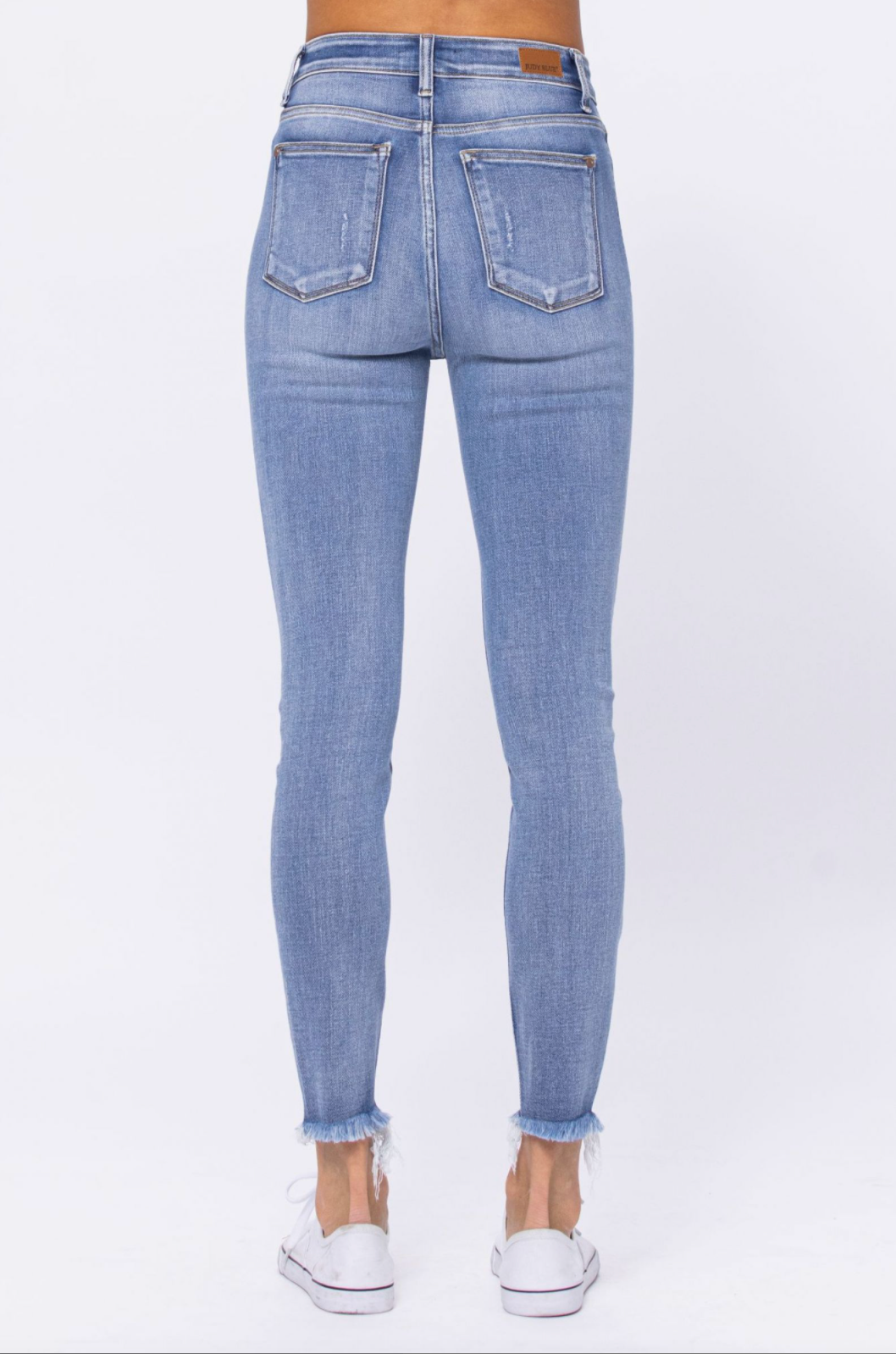 Judy Blue Destroyed Button Fly Jeans
