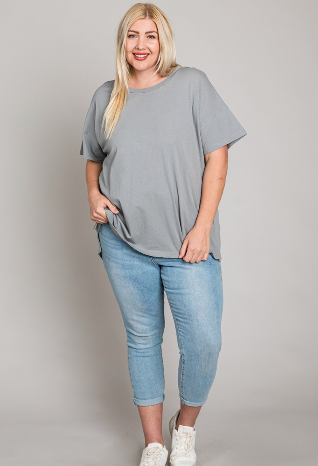 We Can Dance Eyelet Back Top