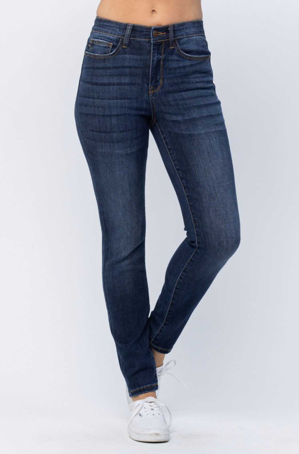 Judy Blue Clean Girlfriend Jeans