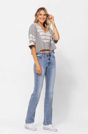 Judy Blue Light Wash Bootcut Jeans