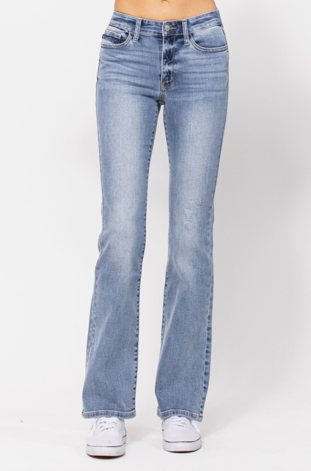 Judy Blue Light Wash Bootcut Jeans