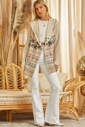 Fondest Memories Embroidered Cardigan