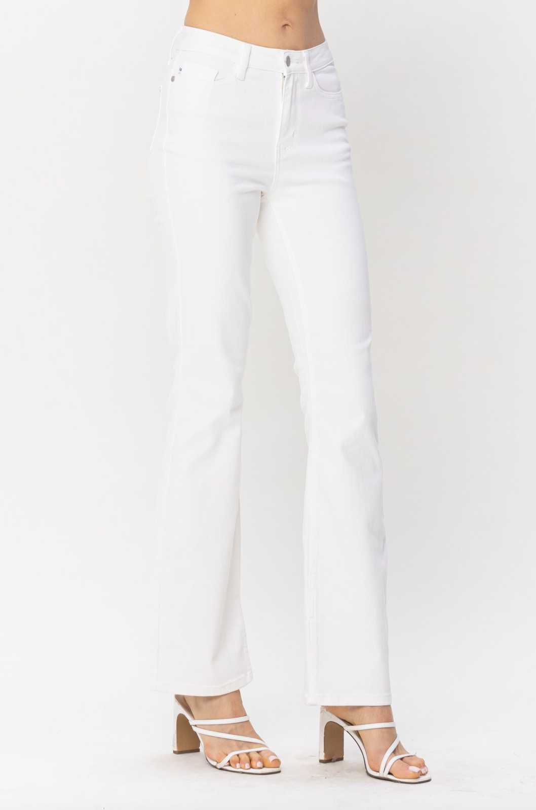 Judy Blue Ecru Bootcut Jeans