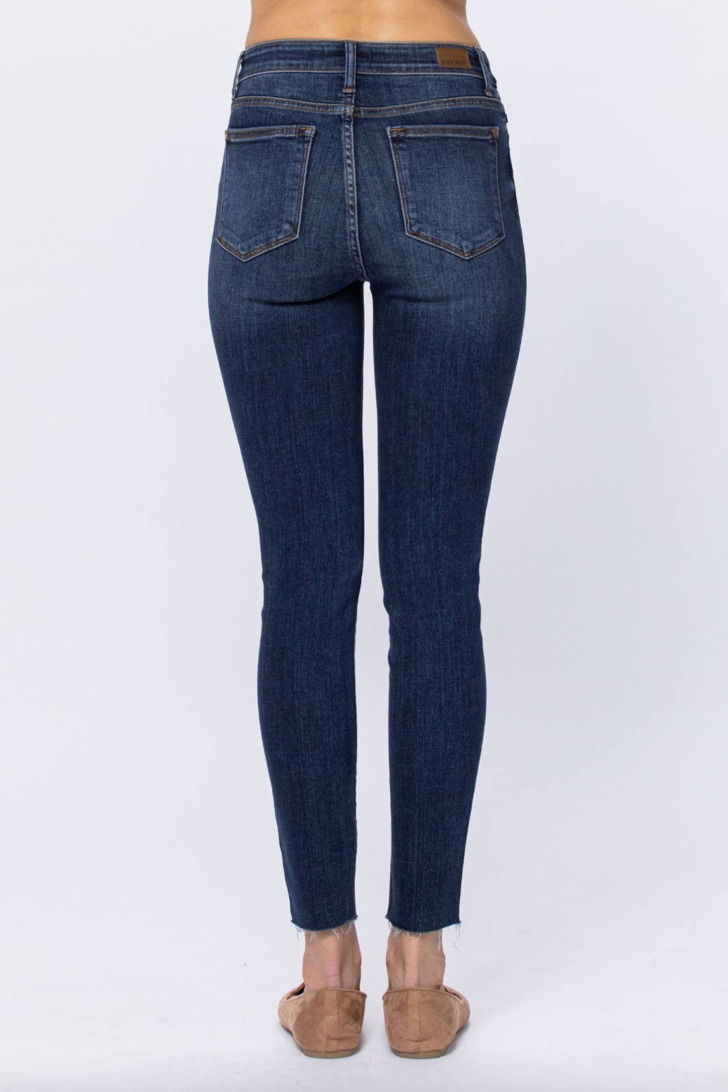 Judy Blue Button Fly Cut Off Jeans