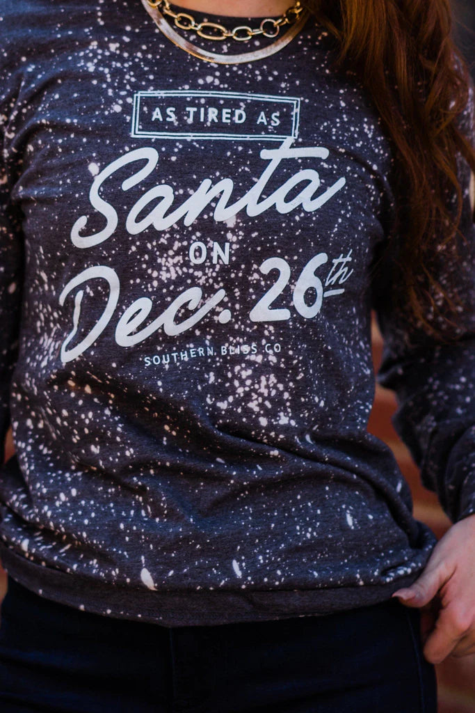 Tired As Santa Long Sleeve Tee