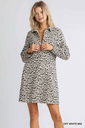 Lost Direction Button Down Dress