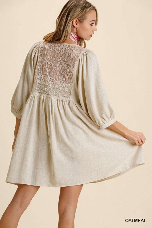 Dancing Alone Embroidered Dress