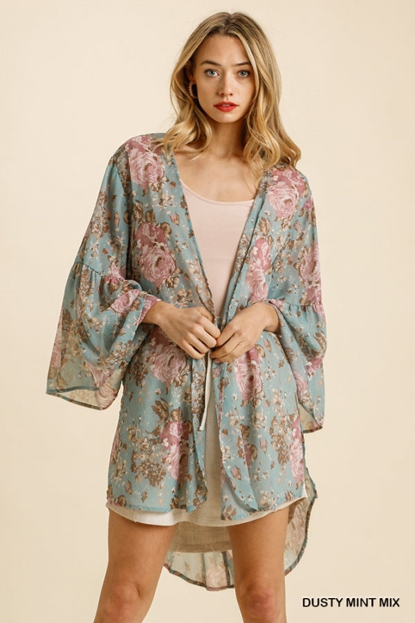 Loving Everyday Floral Kimono