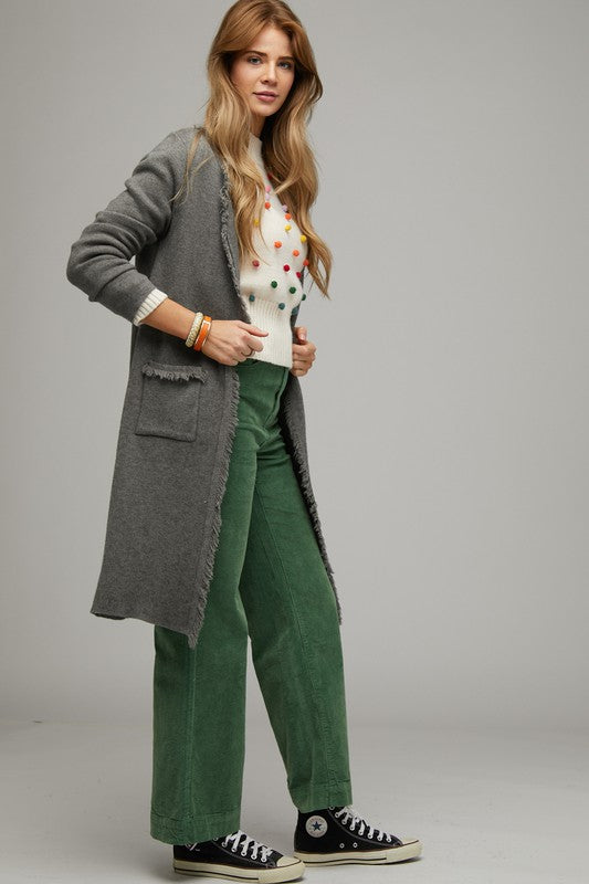 The Hard Truth Fringe Edge Cardigan