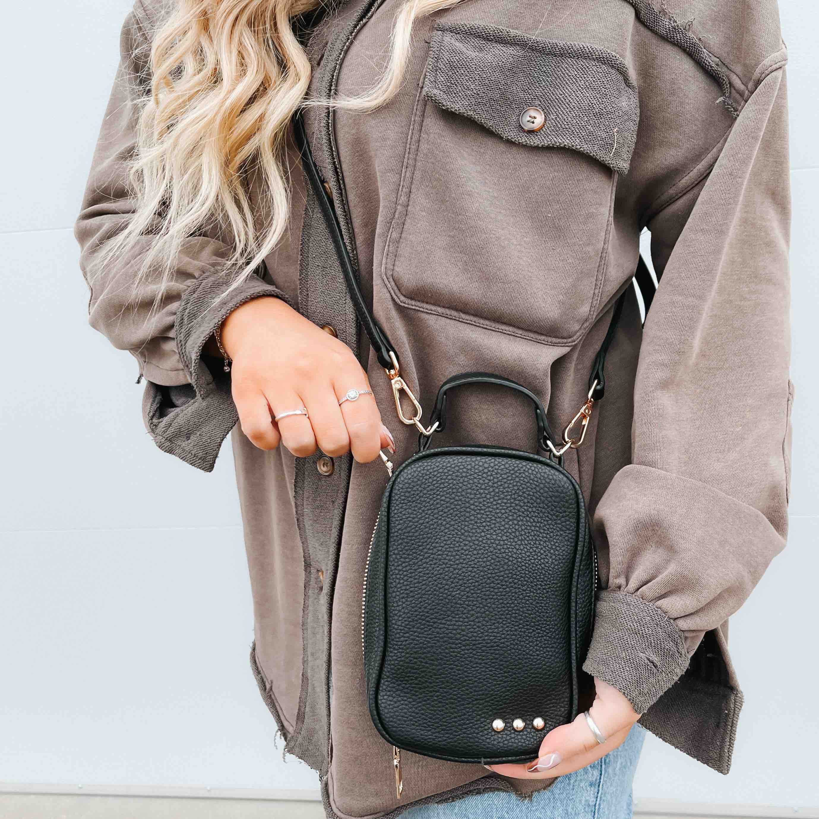 Harlow Crossbody Bag - Black