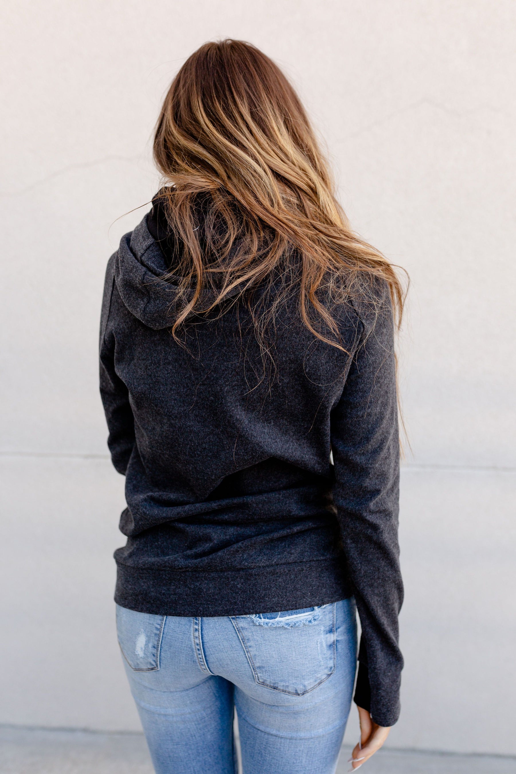 Ampersand Avenue Doublehood™ Sweatshirt - &ave Charcoal