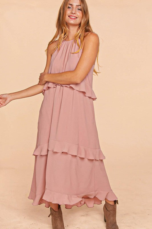 Say It Isn't So Tiered Dress