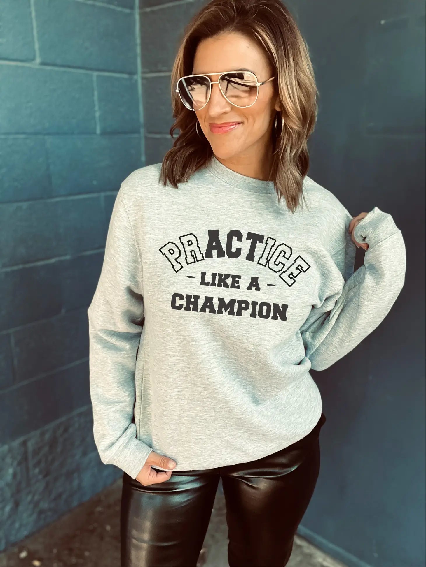 PrACTice Like a Champion Fleece Pullover