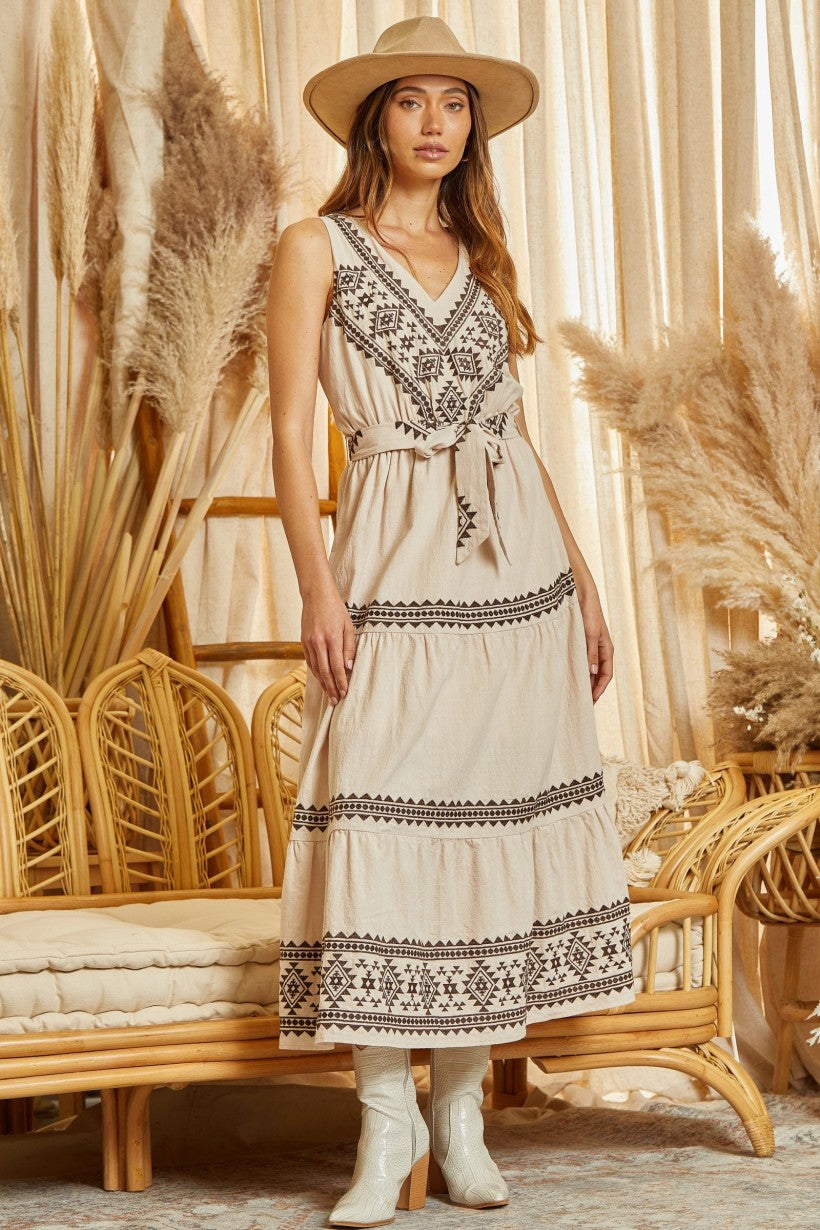 The Right Time Embroidered Dress