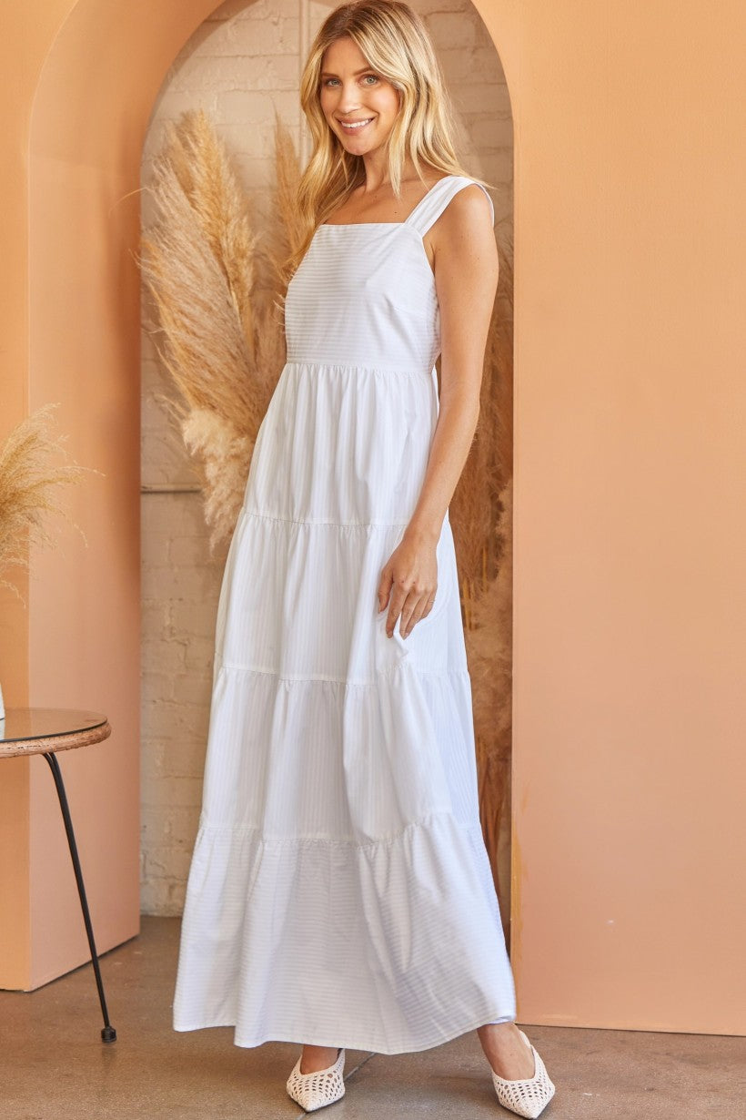 Around We Go Maxi Dress