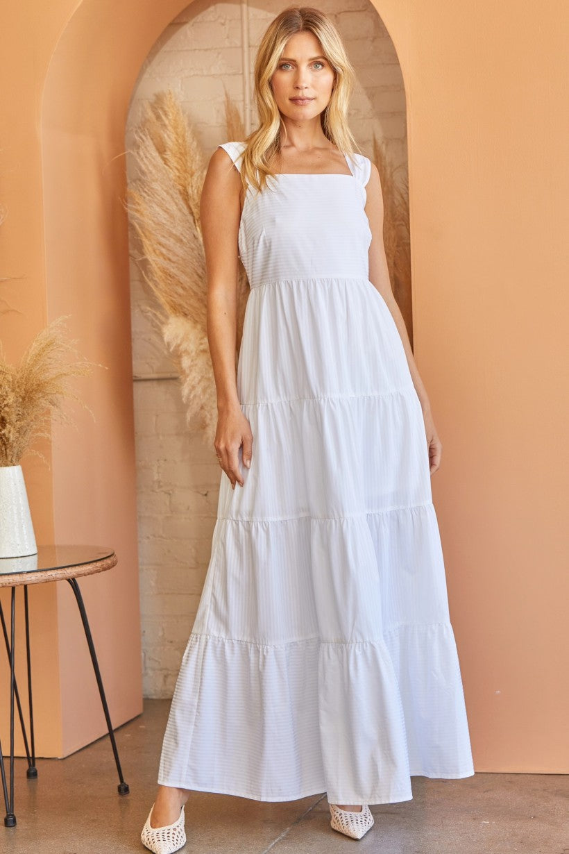 Around We Go Maxi Dress