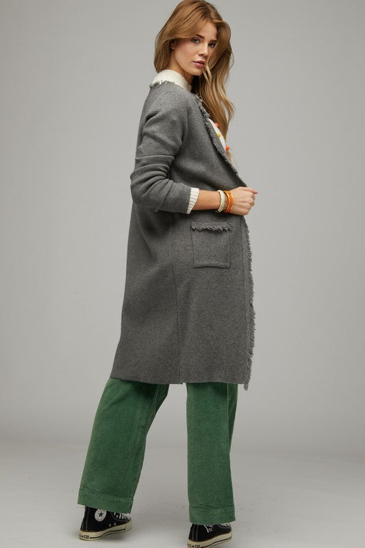 The Hard Truth Fringe Edge Cardigan