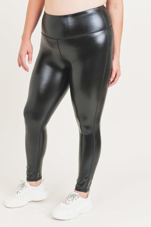 Glossy Liquid - Highwaist Leggings