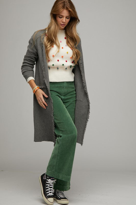 The Hard Truth Fringe Edge Cardigan