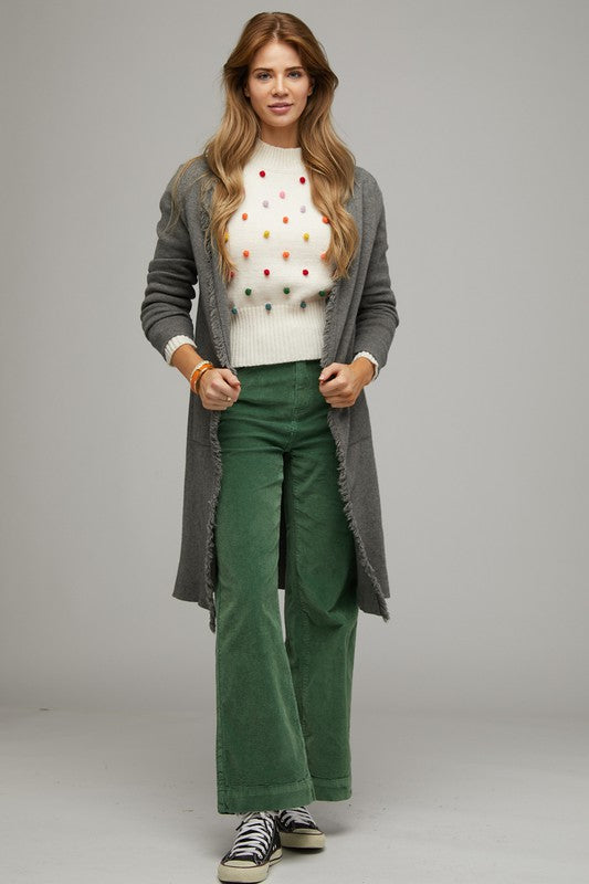 The Hard Truth Fringe Edge Cardigan