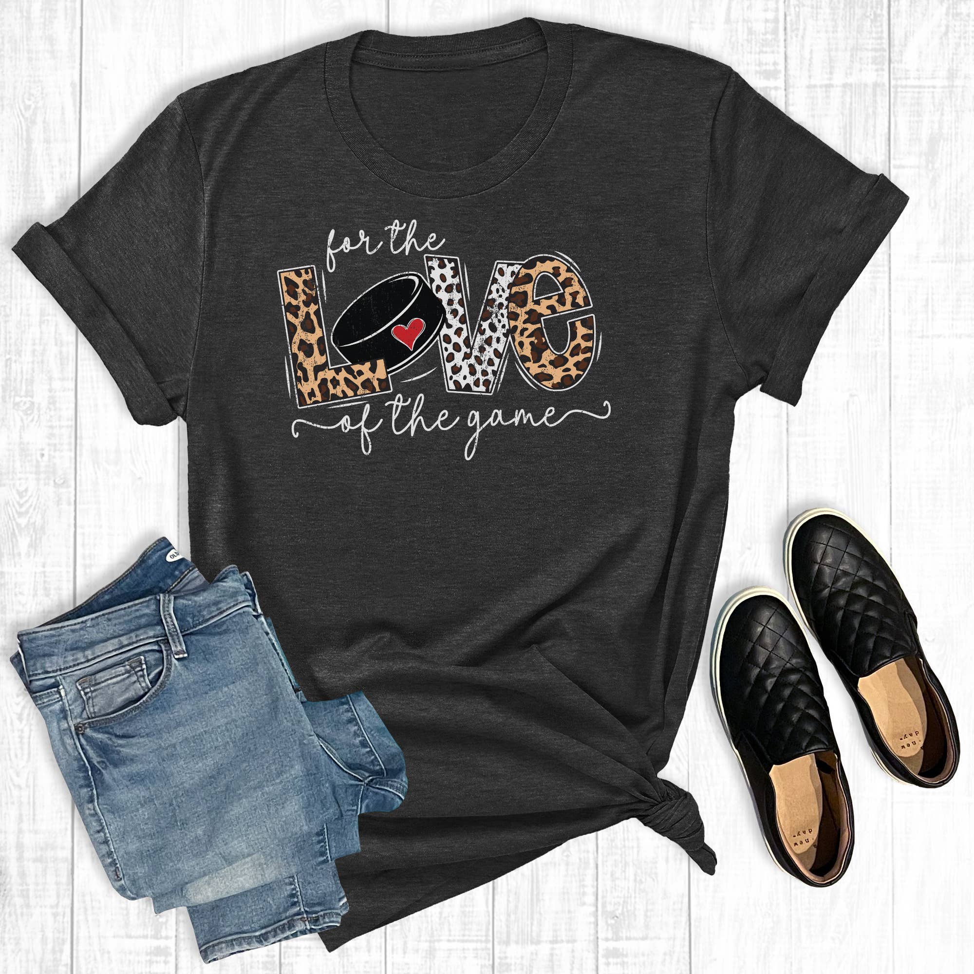 For The Love Of The Game Graphic Tee - Hockey
