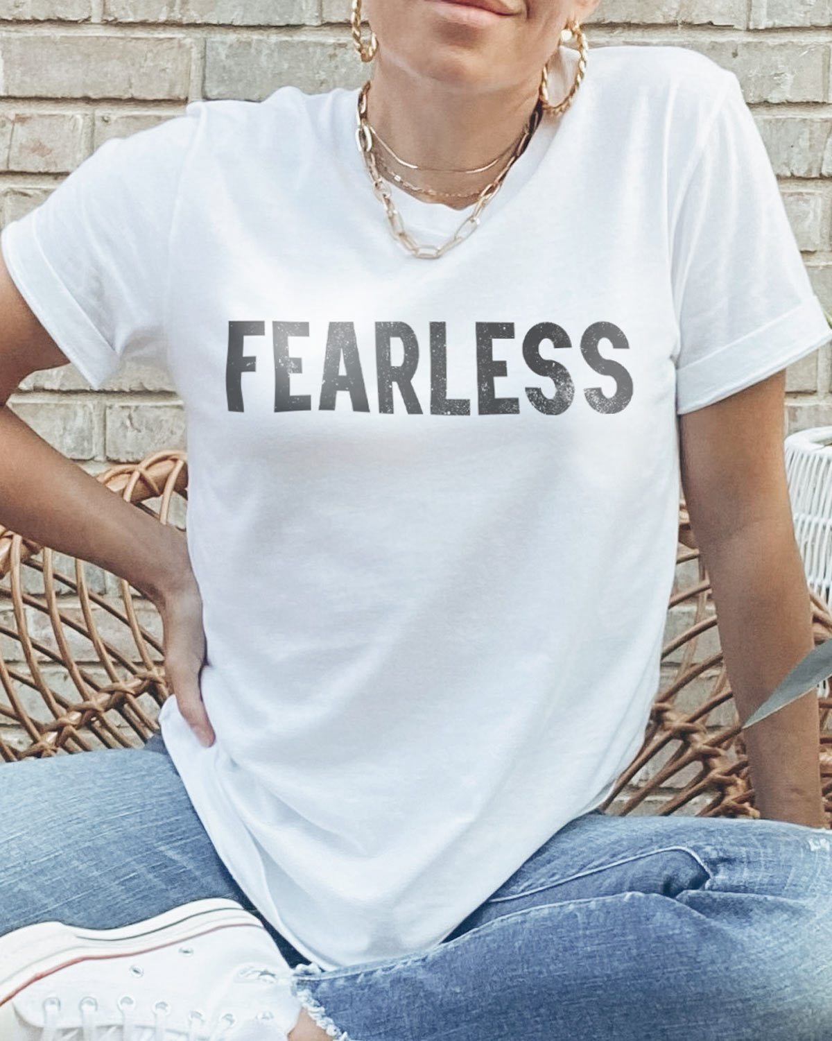 Fearless Bold Graphic Tee