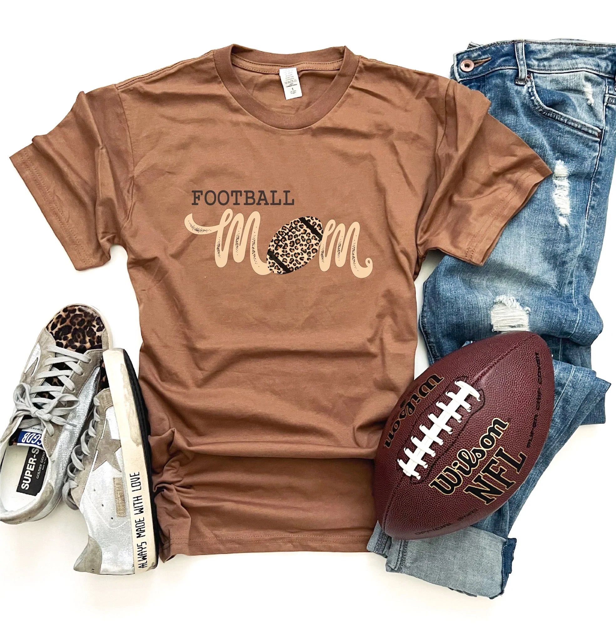Football Mom Graphic Tee