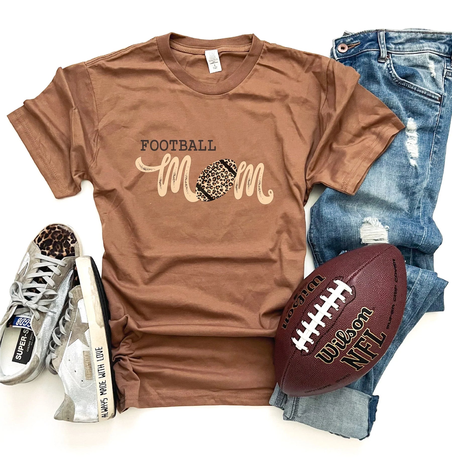 Football Mom Graphic Tee