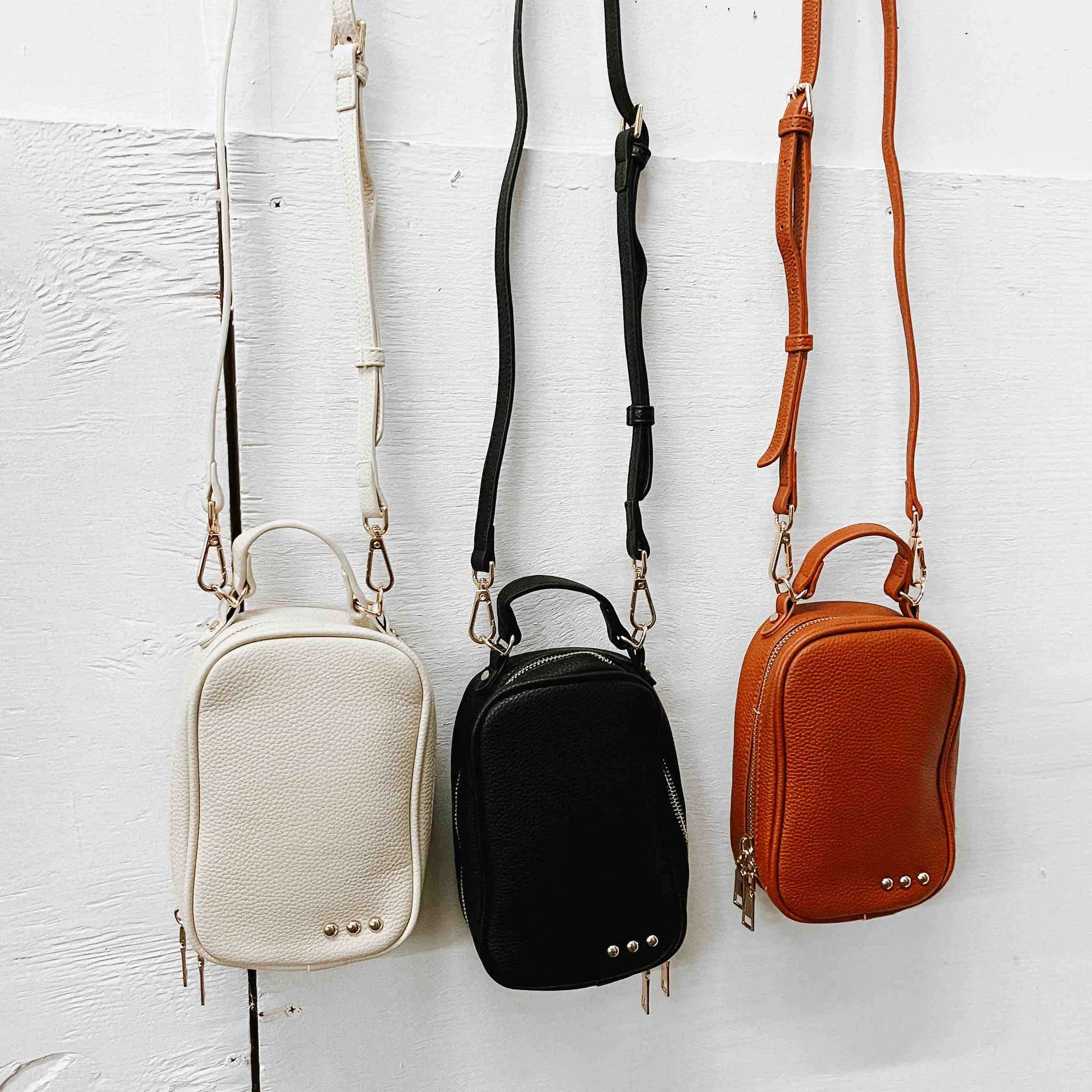 Harlow Crossbody Bag - Cream