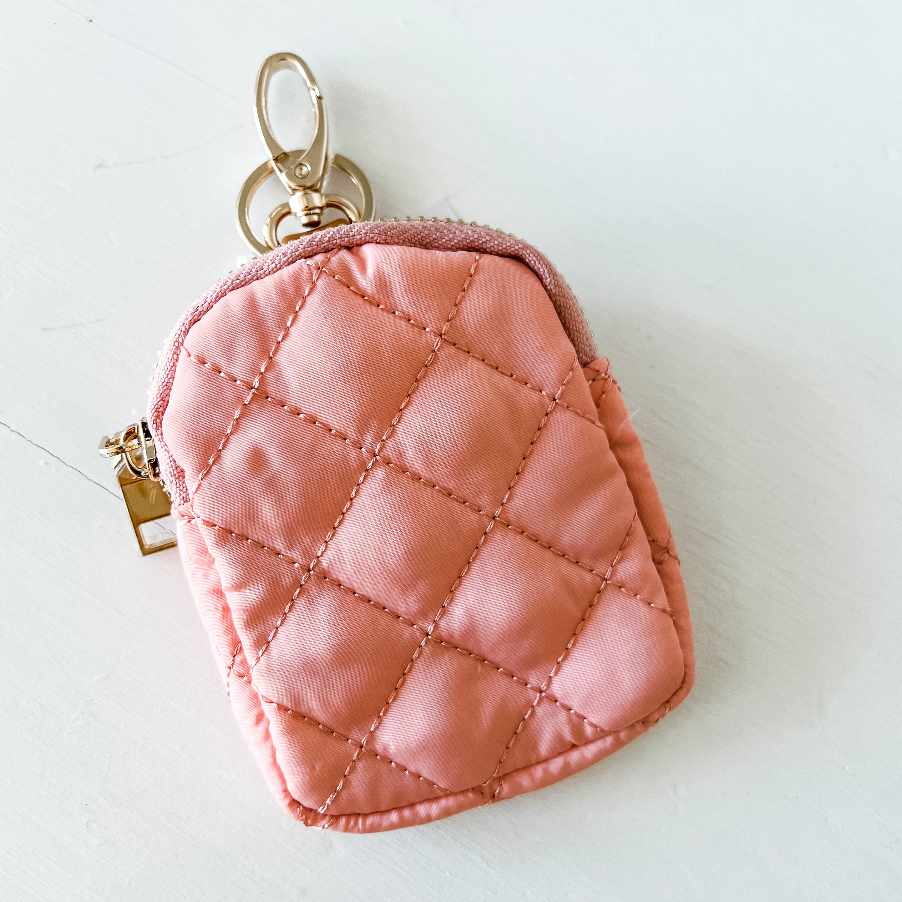 Gigi Clip On Pouch - Pink