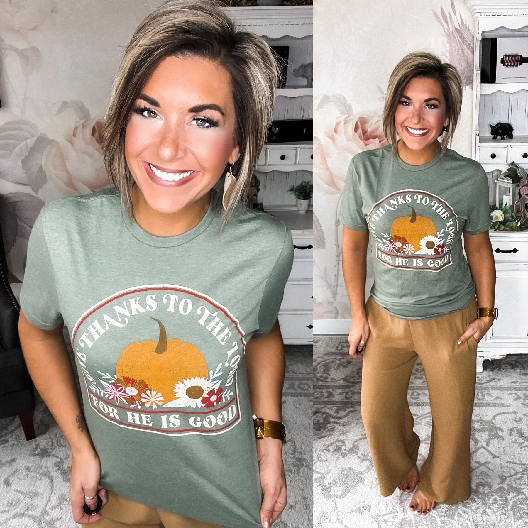 Give Thanks Graphic Tee