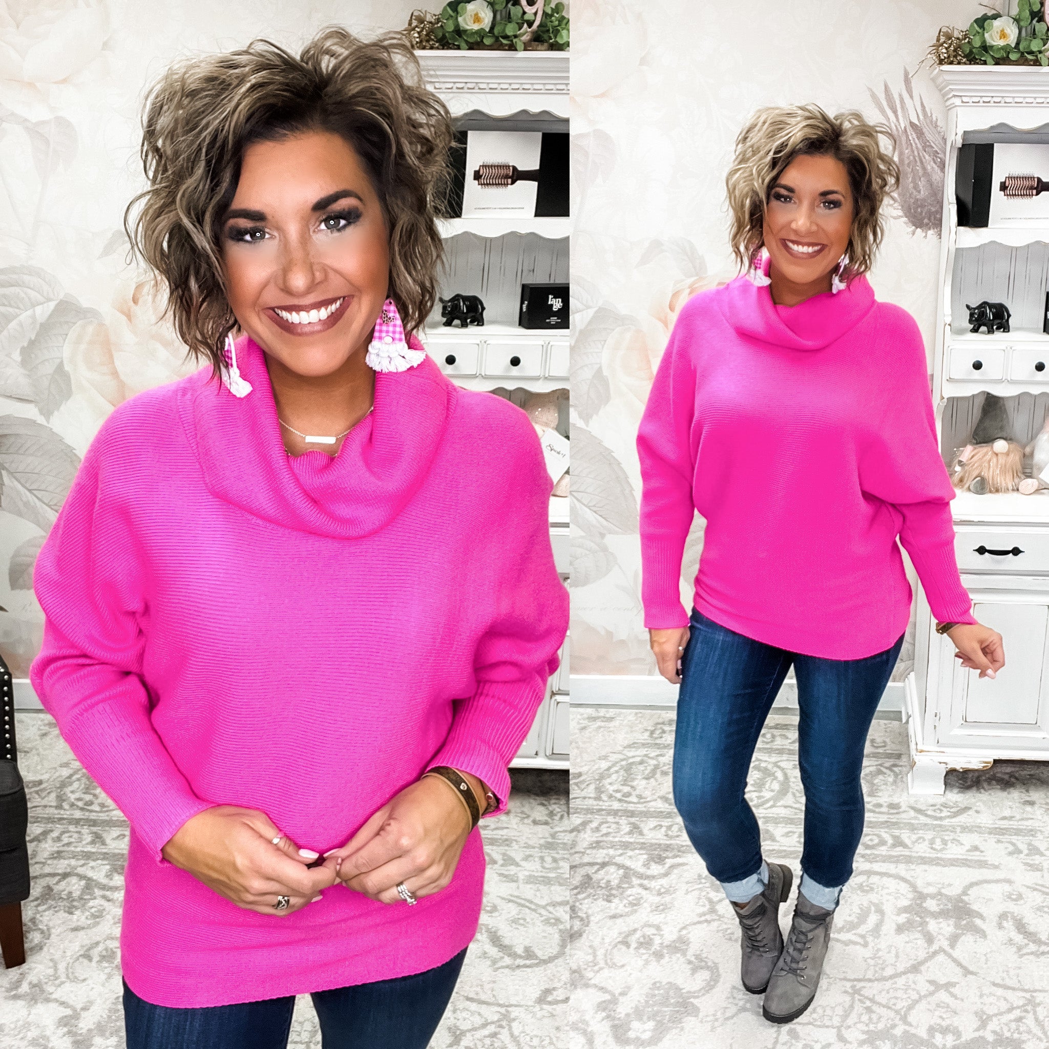 Having a Ball Sweater - Candy Pink