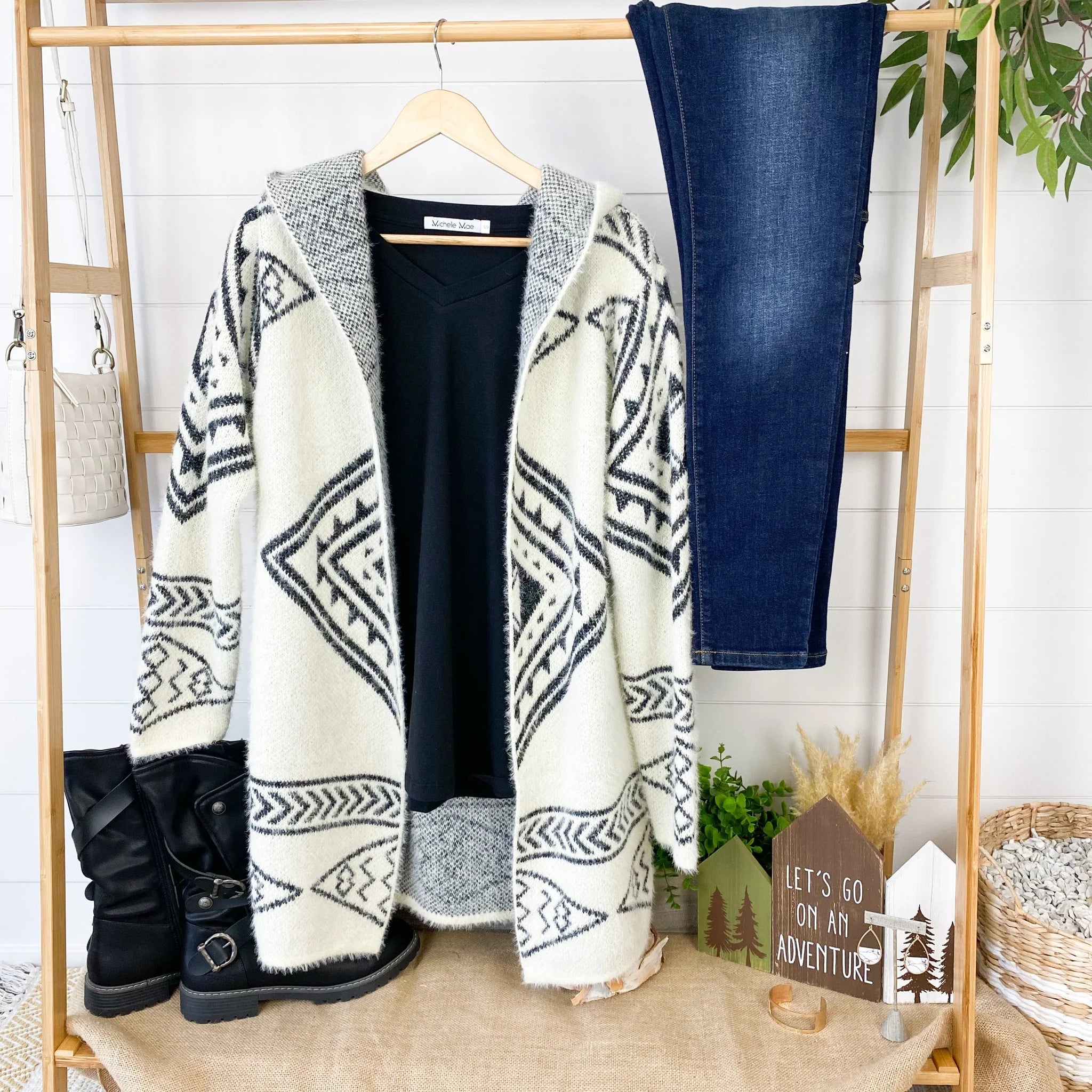 Give Me Your Love Aztec Cardigan