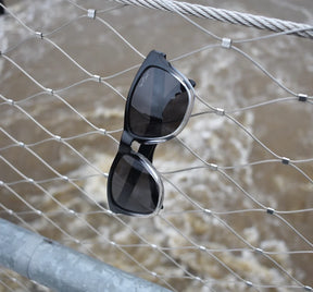 FarOut Sunglasses - Black/Clear Polarized Premiums Black Lens
