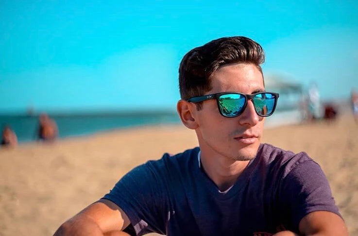 FarOut Sunglasses - Black Premium Green Lens