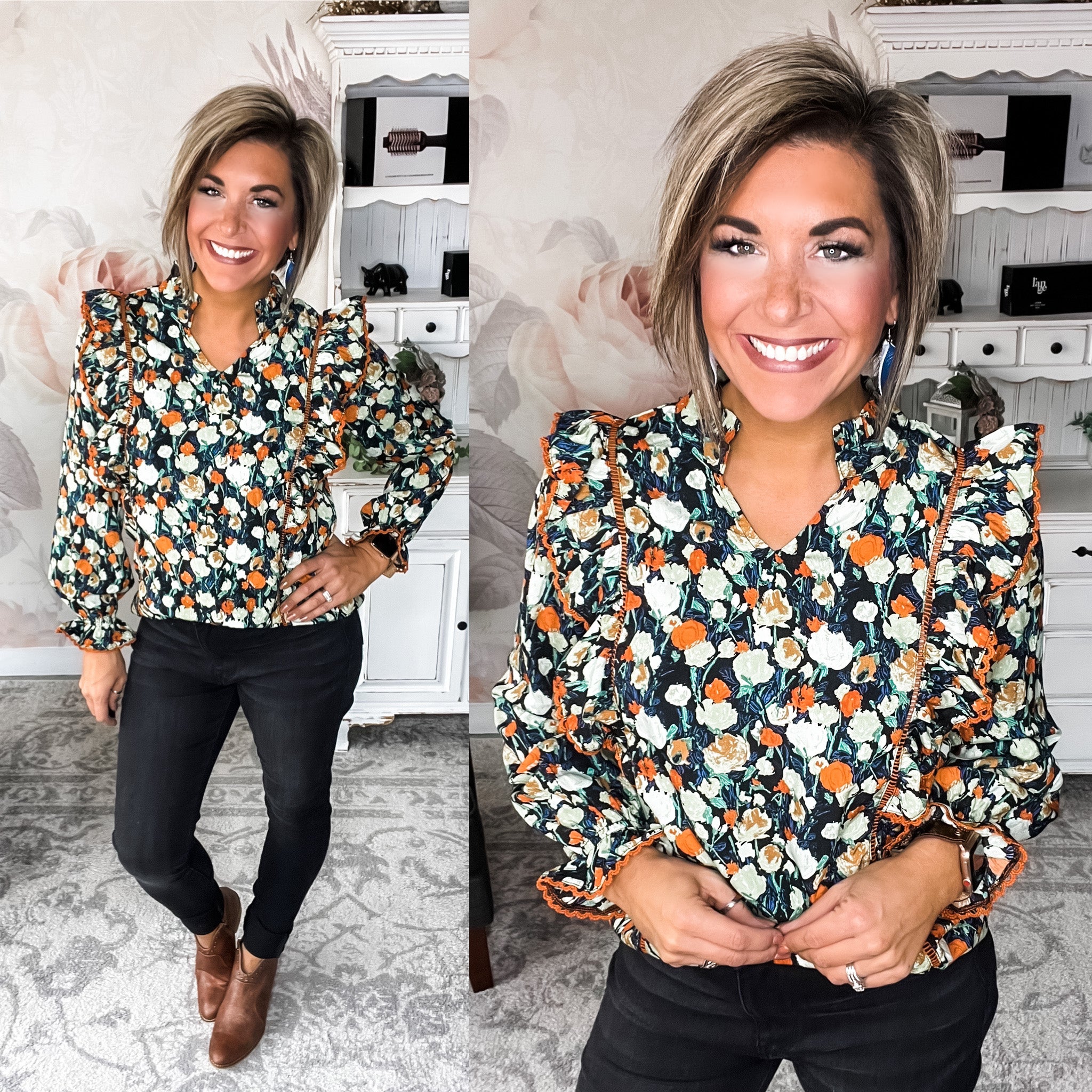 Take Your Blues Away Blouse