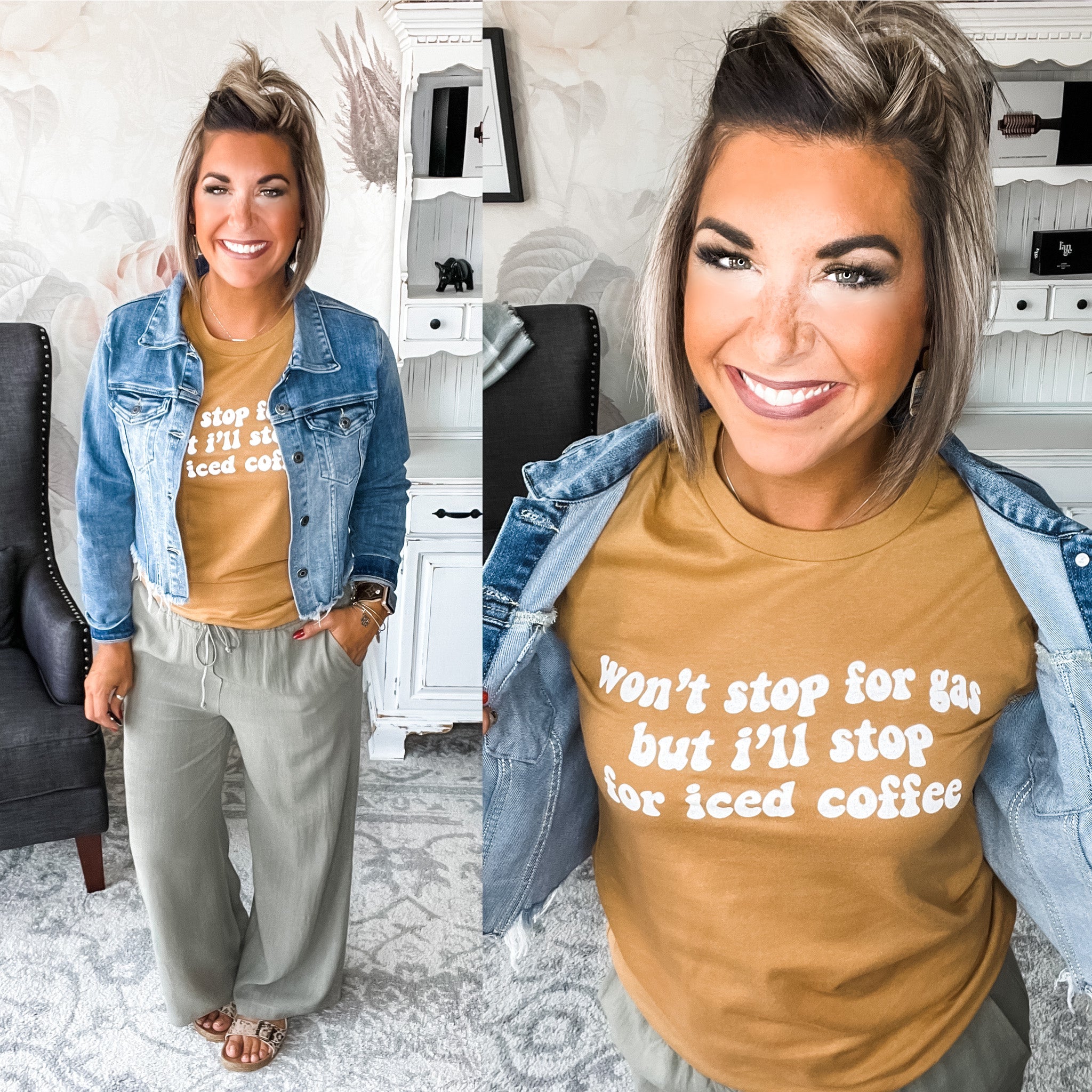 Won't Stop For Gas Graphic Tee