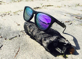 FarOut Sunglasses - Black Premiums Purple Lens