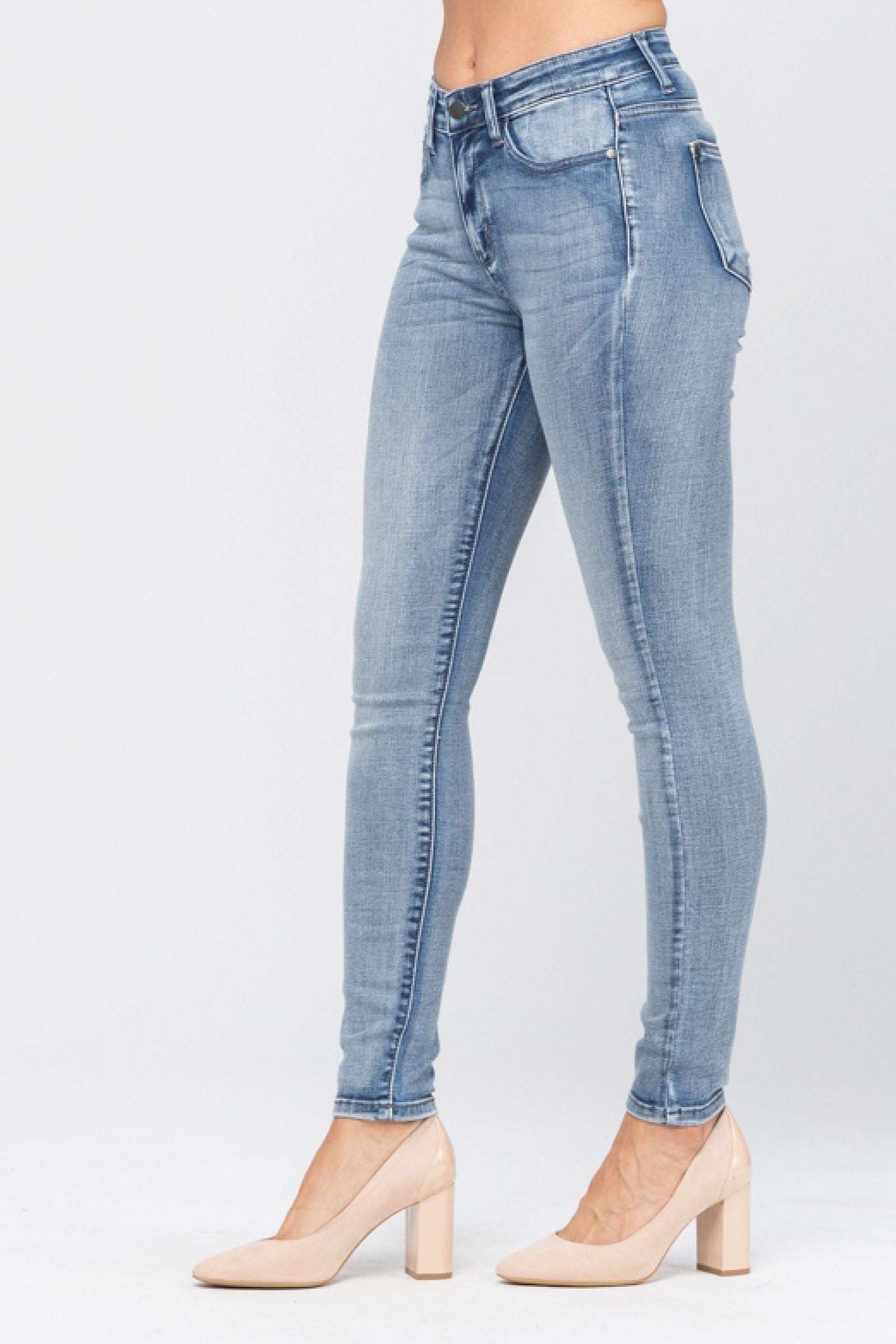 Judy Blue Heavy Hand Sand Skinny
